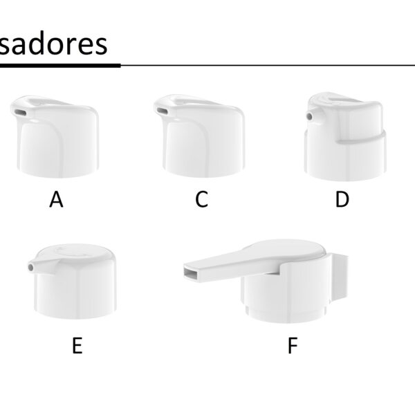 Bomba Dosificadora Cosmética FL3303 - Envases Falemi