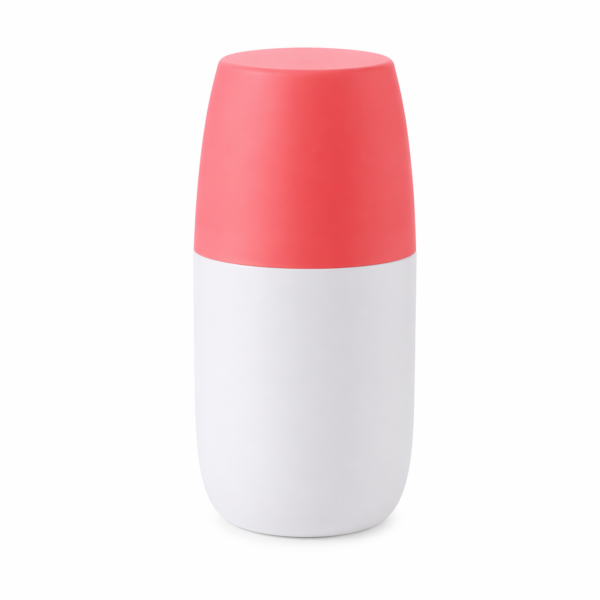 Envase roll-on 60 ml con bola aplicadora y tapón mate