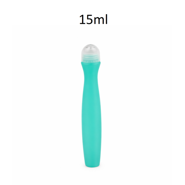 Envase roll-on 15 ml PETG con bola de acero para cosmética modelo FR15