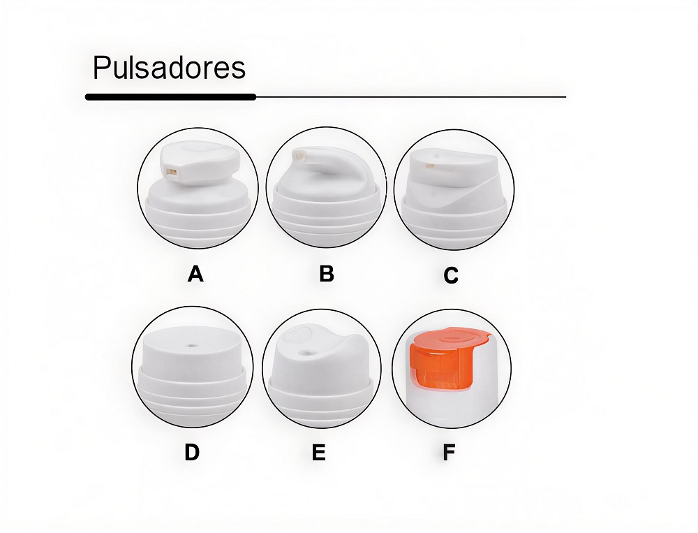 opción pulsadores AR6 - Envases Falemi
