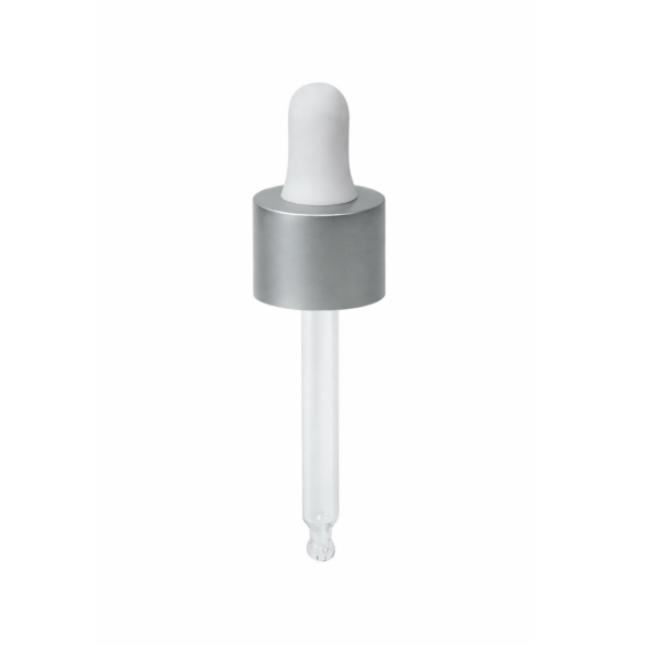 Cuentagotas 20/410 FG21982D aluminio goma tubo de vidrio