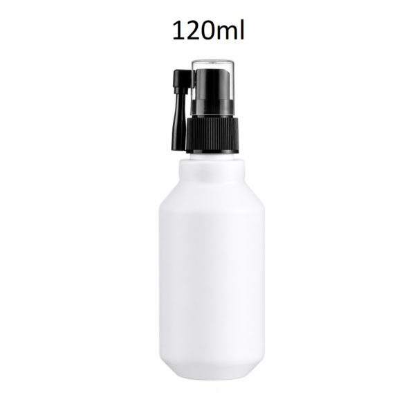 Conjunto botella PE con pulverizador 120ml FCF120A