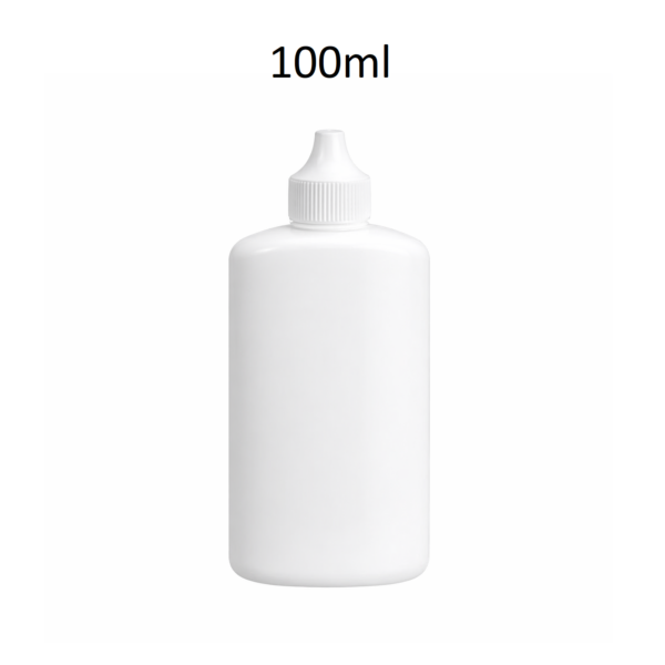 Conjunto botella PE con goteador y tapa 100ml FCFD100B