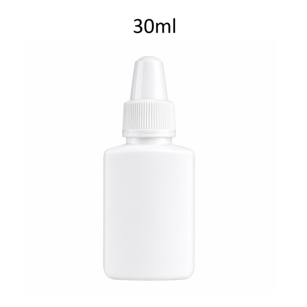 Conjunto botella PE con goteador y tapa 30ml FCFD30B