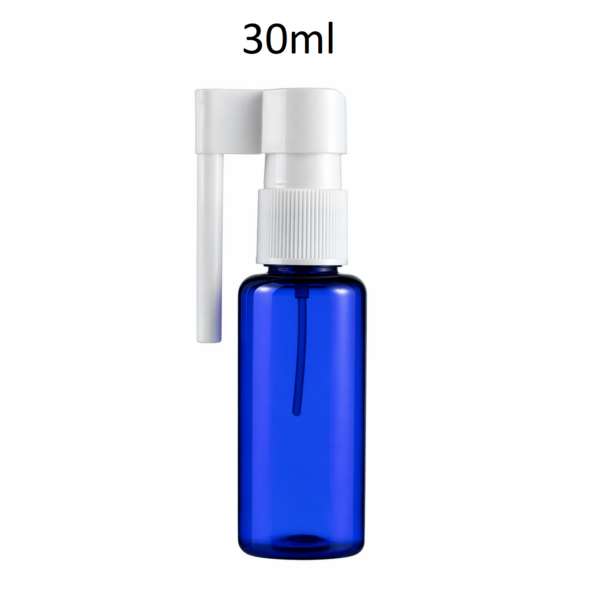Conjunto botella PET azul con pulverizador 30ml FCFT30A