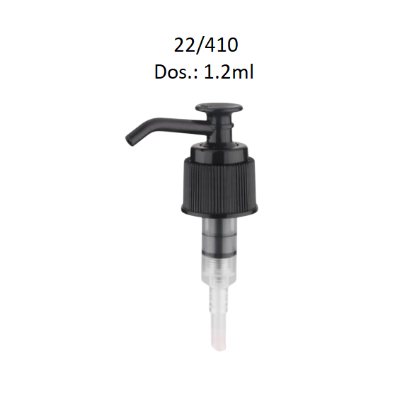Bomba dosificadora FL325 de Envases Falemi. Con rosca 11/410 y 1.2 ml de dosificación