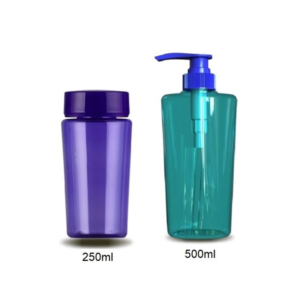 Botellas ovaladas para cosmética - Serie 7 - Envases Falemi