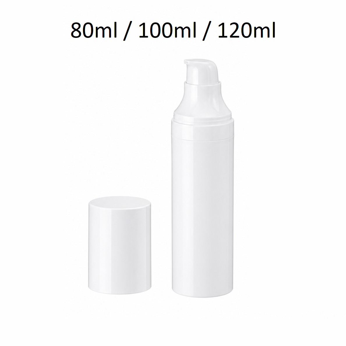 Envase airless de plástico PP 80ml 100ml 120ml modelo ARS4