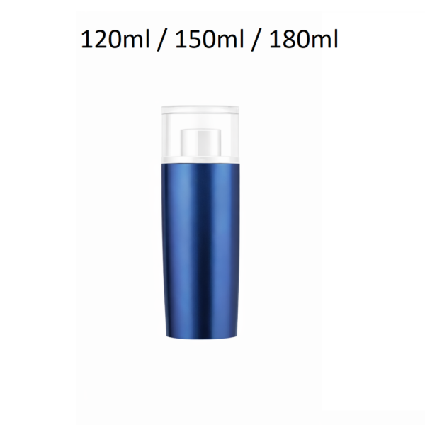 Botella cosmética PET 120 ml, 150 ml y 180 ml con rosca 20/410 y obturador gotero