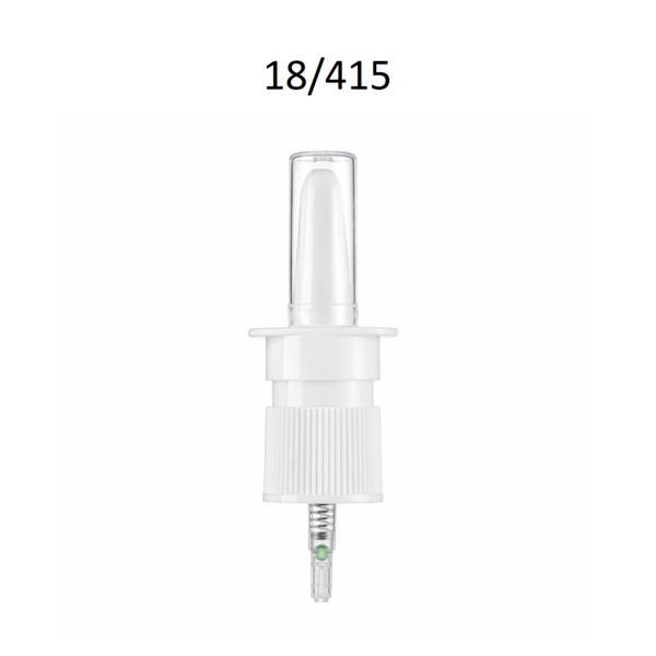 Pulverizador cosmético FS18E rosca 18/415 con dosificación de 0,05 a 0,19 ml