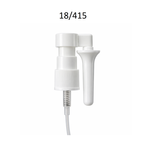 Pulverizador cosmético FS18L31 rosca 18/415 con dosificación de 0,05 a 0,19 ml