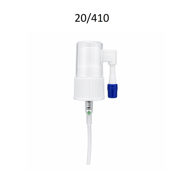 Pulverizador cosmético FS20S rosca 20/410 con dosificación de 0,05 a 0,19 ml