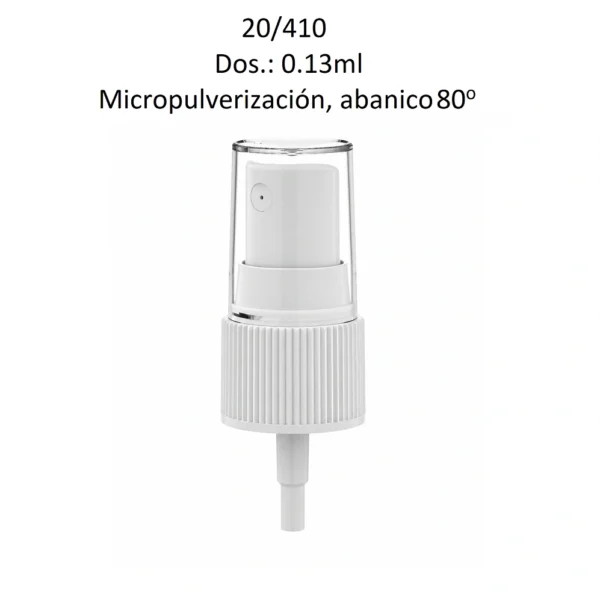 Pulverizador blanco FSM63 - Envases Falemi